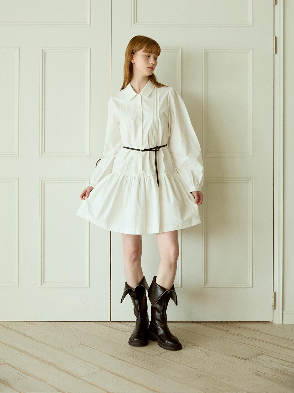 PINK PINEAPPLE PURE SHIRT DRESS