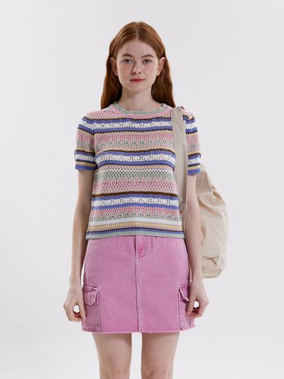 PINK PINEAPPLE String Backpack