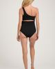 PinkBlush PinkBlush Asymmetrical One Shoulder Side Cutout One-Piece Maternity Swimsuit - 4