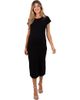 PinkBlush PinkBlush Basic Crewneck Midi Dress - 1