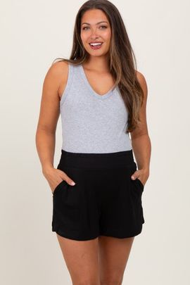 PinkBlush PinkBlush Basic Rounded Hem Shorts