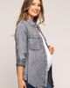 PinkBlush PinkBlush Blue Chambray Rolled Cuff Shirt - 4