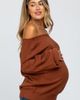 PinkBlush PinkBlush Boat Neck Bubble Sleeve Sweater - 3