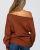 PinkBlush PinkBlush Boat Neck Bubble Sleeve Sweater - 4