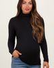 PinkBlush PinkBlush Brushed Knit Basic Turtleneck Top - 2