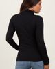 PinkBlush PinkBlush Brushed Knit Basic Turtleneck Top - 4