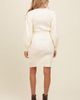 PinkBlush PinkBlush Bubble Sleeve Sweater Dress - 4