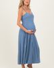 PinkBlush PinkBlush Button Accent Midi Dress - 3