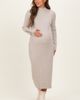 PinkBlush PinkBlush Button Sleeve Sweater Midi Dress - 3