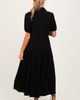 PinkBlush PinkBlush Collared Button Down Tiered Midi Dress - 3
