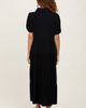 PinkBlush PinkBlush Collared Button Down Tiered Midi Dress - 4