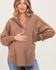 PinkBlush PinkBlush Corduroy Contrast Oversized Hoodie - 2