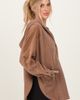 PinkBlush PinkBlush Corduroy Contrast Oversized Hoodie - 5