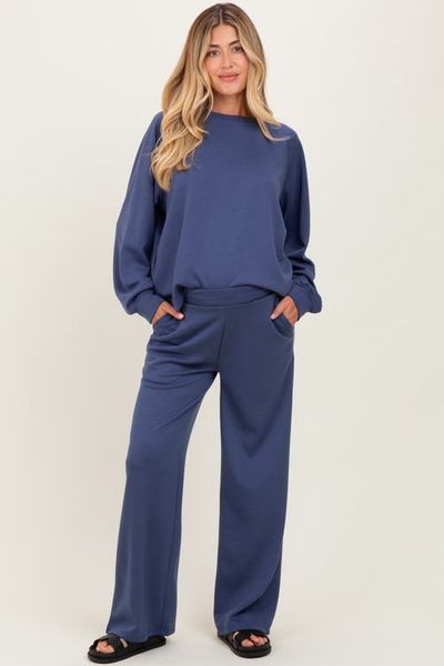 PinkBlush PinkBlush Crewneck Pullover Pant Set