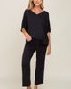 PinkBlush PinkBlush Cropped Pant Maternity Set - 5