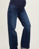 PinkBlush PinkBlush Dark Wash Boyfriend Fit Maternity Jeans - 3