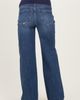 PinkBlush PinkBlush Dark Wash Wide Leg Maternity Jeans - 5