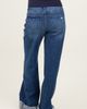 PinkBlush PinkBlush Distressed Cuffed Baggy Wide Leg Maternity Jeans - 3