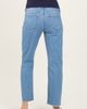 PinkBlush PinkBlush Distressed Raw Hem Cropped Straight Leg Maternity Jeans - 4
