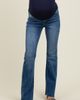 PinkBlush PinkBlush Distressed Raw Hem Maternity Bootcut Jeans - 3