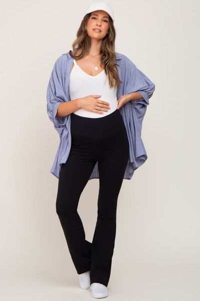 PinkBlush PinkBlush Flared Leggings