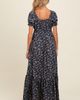 PinkBlush PinkBlush Floral Button Accent Maxi Dress - 4