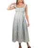 PinkBlush PinkBlush Floral Button Front Sleeveless Maxi Dress - 1