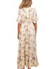PinkBlush PinkBlush Floral Chiffon Ruffle Accent Maxi Dress - 4