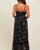 PinkBlush PinkBlush Floral Contrast Trim Maxi Dress - 4