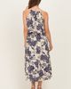 PinkBlush PinkBlush Floral Flounce Halter Midi Dress - 3