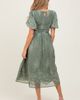 PinkBlush PinkBlush Floral Lace Smocked Midi Dress - 4