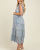 PinkBlush PinkBlush Floral Print Frilled Pocketed Midi Dress - 2