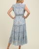PinkBlush PinkBlush Floral Print Frilled Pocketed Midi Dress - 3