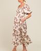 PinkBlush PinkBlush Floral Puff Sleeve Midi Dress - 5