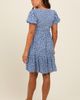 PinkBlush PinkBlush Floral Puff Sleeve Smocked Dress - 3