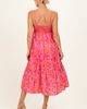 PinkBlush PinkBlush Floral Sleeveless Tiered Midi Dress - 3