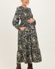 PinkBlush PinkBlush Floral Smocked Long Sleeve Midi Dress - 2