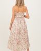 PinkBlush PinkBlush Floral Smocked Ruffle Detail Midi Dress - 4