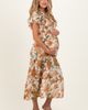 PinkBlush PinkBlush Floral Smocked Tiered Midi Dress - 2