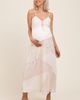PinkBlush PinkBlush Floral Sweetheart Neck Midi Dress - 1