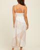 PinkBlush PinkBlush Floral Sweetheart Neck Midi Dress - 4