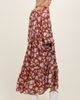PinkBlush PinkBlush Floral Textured Bubble Sleeve Maxi Dress - 3