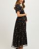 PinkBlush PinkBlush Floral Waist Tie Midi Dress - 3