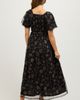 PinkBlush PinkBlush Floral Waist Tie Midi Dress - 4