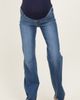 PinkBlush PinkBlush Fray Hem Straight Leg Maternity Jeans - 3