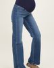 PinkBlush PinkBlush Fray Hem Straight Leg Maternity Jeans - 4