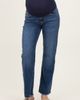 PinkBlush PinkBlush Fringe Hem Wide Leg Maternity Jeans - 1