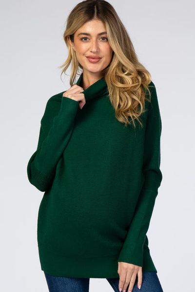 PinkBlush PinkBlush Funnel Neck Dolman Sleeve Sweater