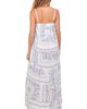 PinkBlush PinkBlush Hi-Lo Spaghetti Strap Patchwork Ruffle Maxi Dress - 4
