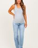 PinkBlush PinkBlush High Rise Ankle Boyfriend Distressed Maternity Jeans - 1